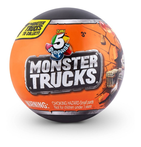 Mini Brands 5 Sorpresas Monster Truck Miniatura De Zuru 1 Un