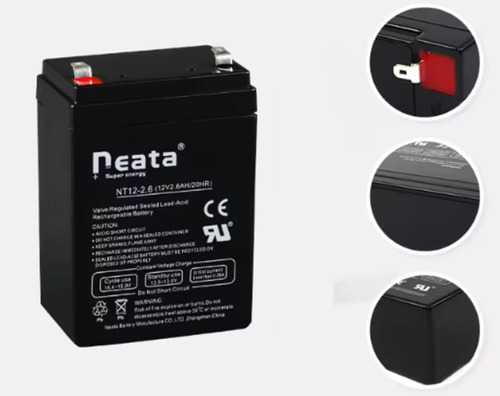 Bateria Neata Nt12-2.6  12v 6ha