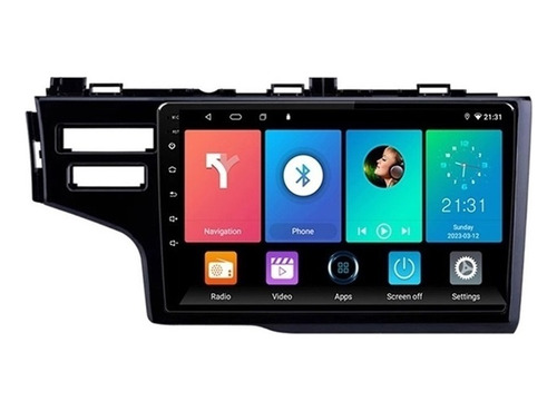 Estéreo Android 10 De 2 Gb Para Honda Fit 2015-2019 Gps Wifi