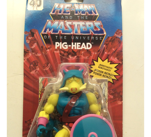 He Man And The Masters Of The Universe Pig-head Poder Retro 