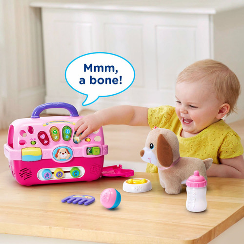 Juguete Soporte De Aprendizaje Vtech Care For Me, Rosa