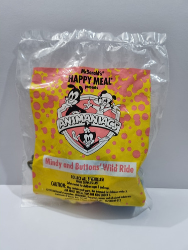 Figura Animaniacs Mindy Y Buttons Wild Ride Año 1993 (Usado)