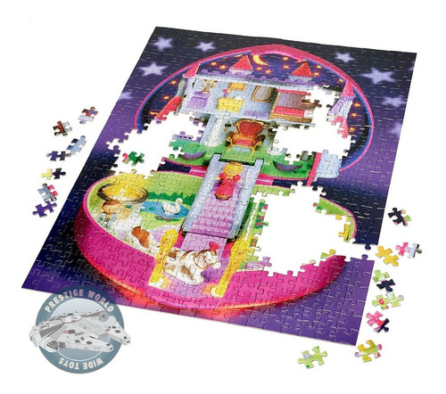 Polly Pocket Starlight Castle Puzzle Rompecabezas - Mattel