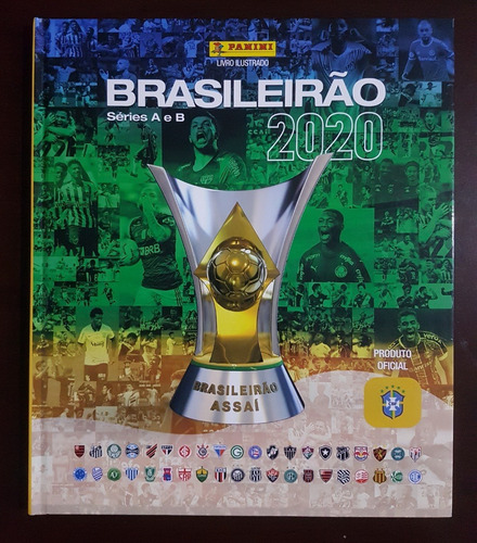 Álbum Capa Dura Campeonato Brasileiro 2020 Completo P/colar