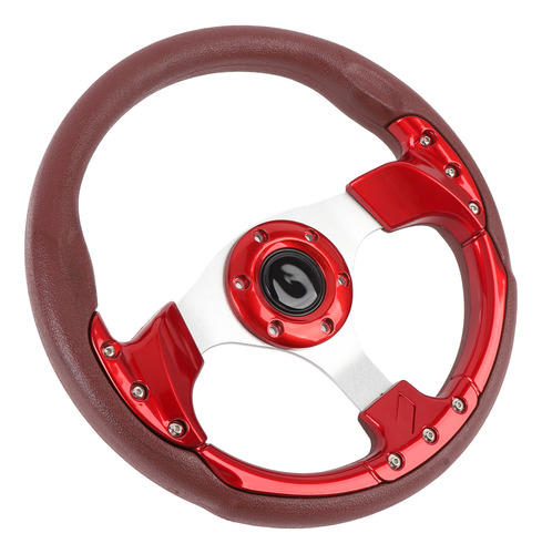 Volante Race Style De 13 Pulgadas, Universal, A Prueba De Go