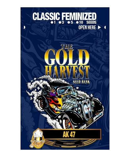 Gold Harvest Ak 47 X1 Unidad