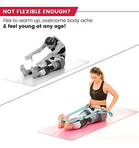 Correa De Estiramiento Yoga Evo Para Fisioterapia, Póster