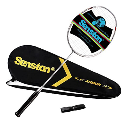 Senston N80 - Raqueta De Bádminton De Grafito Individual De