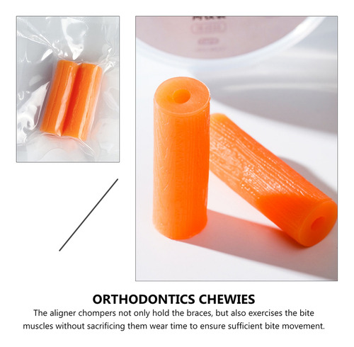 1 Juego De 12 Alineadores De Ortodoncia Chewies Chompers