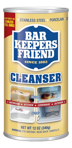Limpiador Y Pulidor Multiuso Bar Keepers Friend