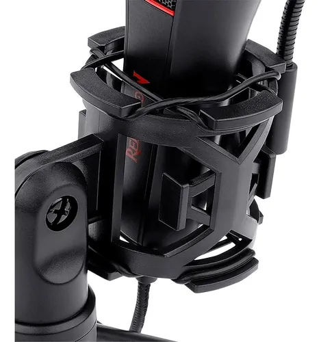 Microfono Pc Redragon Quasar Gm200 Tripode Usb Streaming