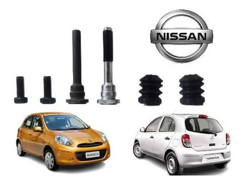 Imagem 9 de 12 de Reparo Pino Guia Pinça De Freio Dianteiro Nissan Versa