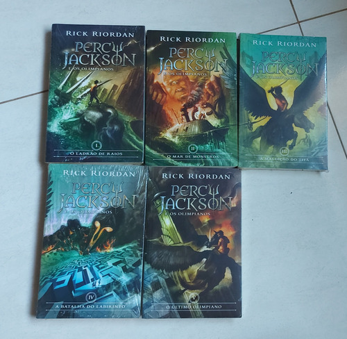Coleção Livros Percy Jackson