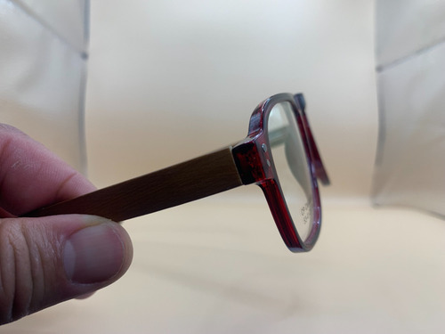 Lentes C Mark Varilla Tipo Madera M6508