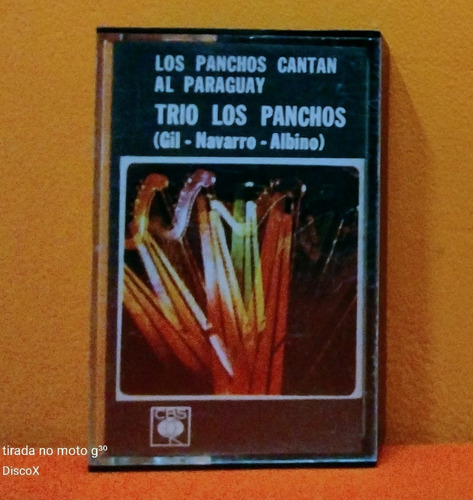 Trio Los Panchos Cantan Al Paraguay Fita Cassete Original K7