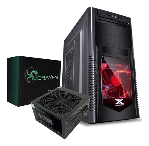 Gabinete Gamer Vinik Orion Fontes Draxen 600w