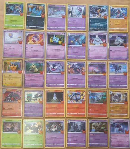 Set Completo De Tarjetas Pokémon Trick Or Trade 2023