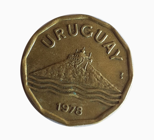 Moneda Uruguay 1978 20 Centésimos