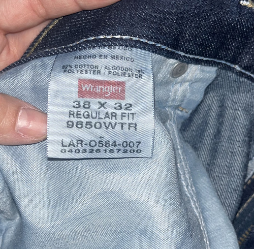 Jeans Wrangler Hombre Regular Fit - Importado
