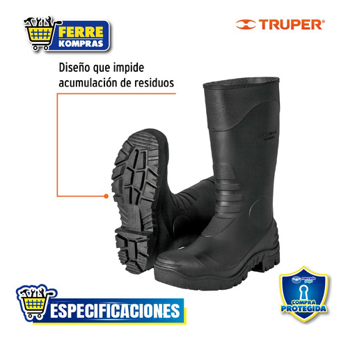 Botas Jardineras # 30, Truper 17926