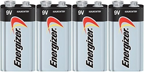 Pilas Alcalinas Energizer Max 9v, Pack 4uni.