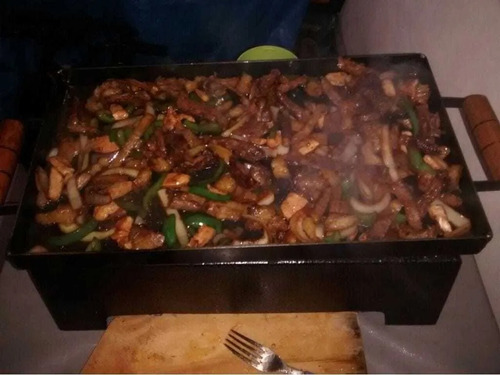 Imagem 4 de 5 de Churrasqueira Eccogrill 3 Em 1 Fogareiro Chapa Para Lanche