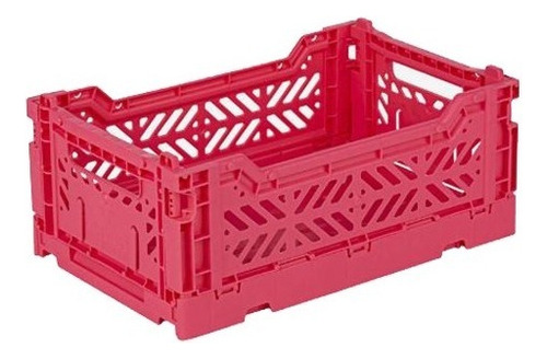 Caja Organizadora Plegable Apilable 40x30x14.5cm - 8kg Color Dark Pink