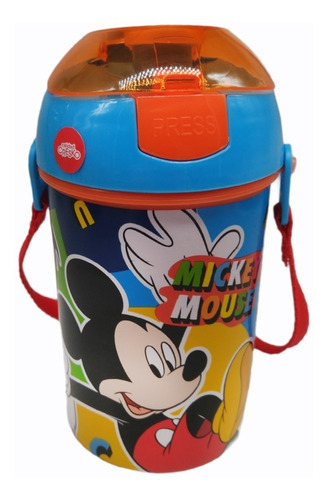 Vaso Cantimplora Mickey Mouse Con Pico Km577 Cami Cresko