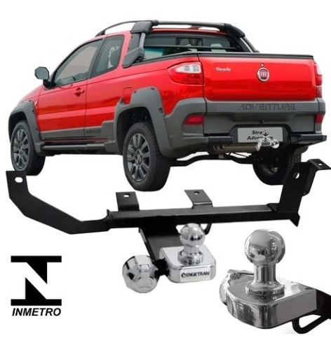 Engate Fiat Strada 2003 A 2020 Rabicho 400 Kg