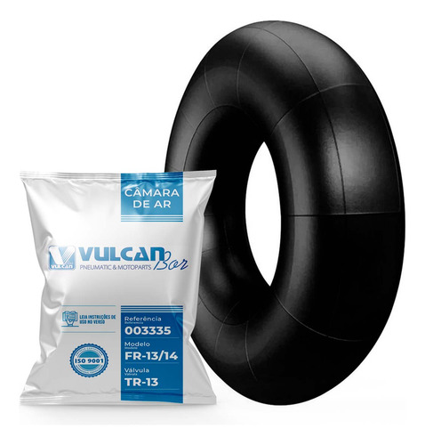 Câmara Ar Vulcan Bor Automóveis Aro 13 14 165/70r14 185r14