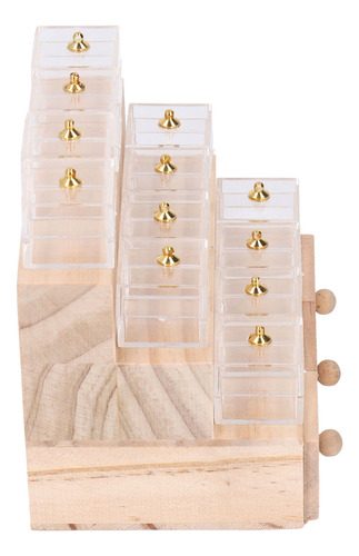 Vitrina De Caramelos Dollhouse, De Madera, Realista, En Mini