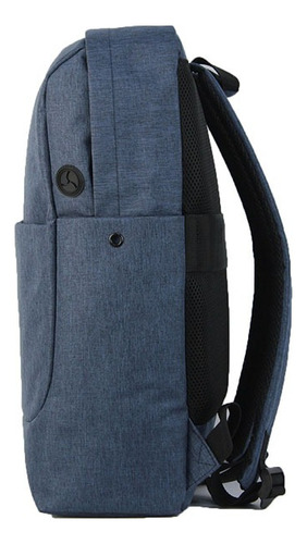 Mochila Portanotebook Travel Tech Reforzada Amplia Azul