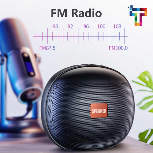 Imagen 3 de 9 de Mini Parlante Bluetooth Microfono Integrado/radio/super Bass
