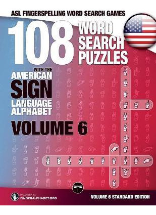 Libro 108 Word Search Puzzles With The American Sign Lang...