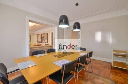 Alfred Na Alameda Fernão Cardim, 346. Apartamento Reformado À Venda, 179m², 3 Dormitórios, 1 Suíte E 2 Vagas. Jardim Paulista. 850m Do Dante Alighieri - Ap13239