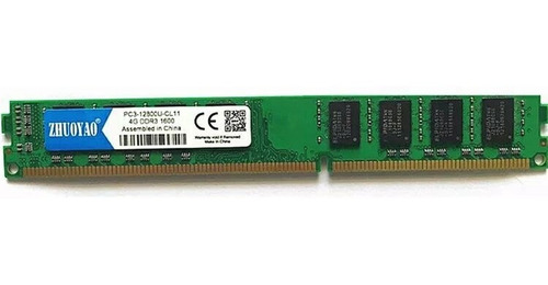 Memória Ram Snoamoo Ddr3 8g 2x4g 1600 Computador Do Desktop (Usado)