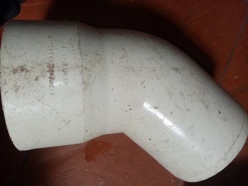 Tubo Desague Codo En 45 Grados 4 Pulgadas