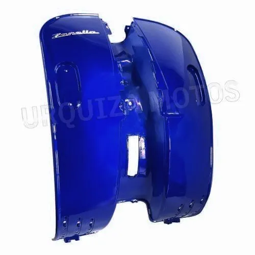 Frente Protector Cubre Piernas Azul Beige Zanella Mod 150