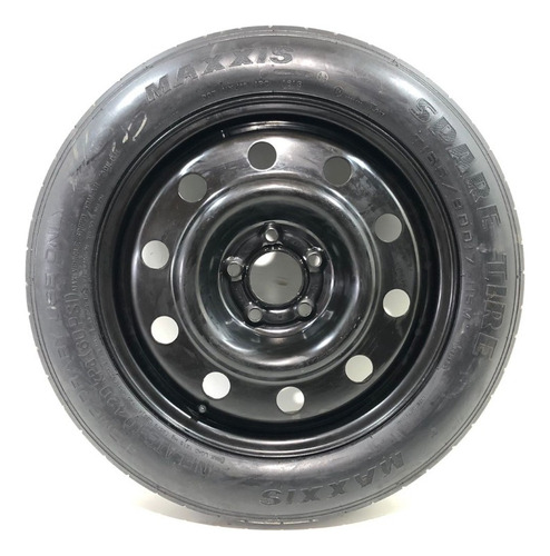 Estepe Com Pneu T165 / 80 Roda 17 Ford Edge 2012 Pg3 (Usado)