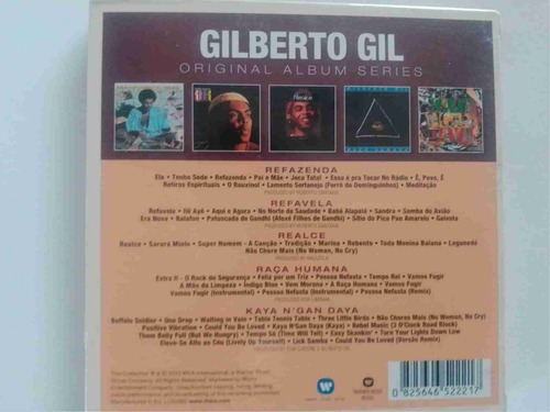 Gilberto Gil: 5 álbuns originais e encerrados