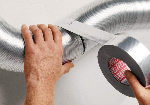 Duct Tape Verde Tesa 56348- Cinta Americana Verde 50mmx 10m Liso - Duct