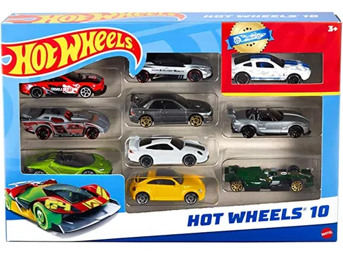 Carros Hot Wheels - Kit Coleção com 10 - Sortidos - Mattel no Shoptime