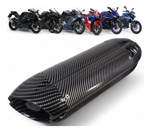 Escape Mivv Fibra Gsxr600 R6 Zx6r Cbr R3 Ns200 Dm Off Road