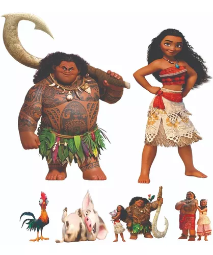 Kit Festa Moana – 40 Modelos Apaixonantes para Imprimir Grátis!