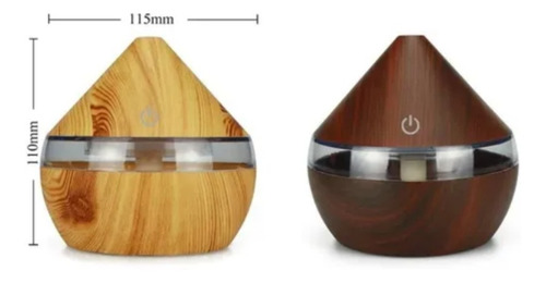 Difusor Humificador Color Madera Usb