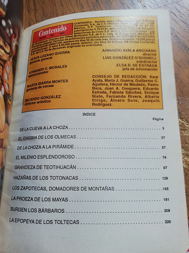 Revista ¡extra! Contenido Octubre Año 1991 (Usado)