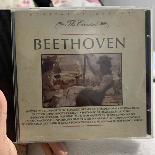 Cd: Beethoven The Essential Digital Recording Raro