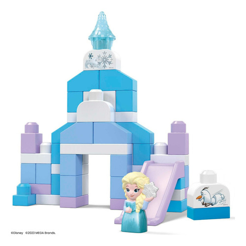 Mega Bloks Juguete De Construcción Castillo De Elsa 60piezas