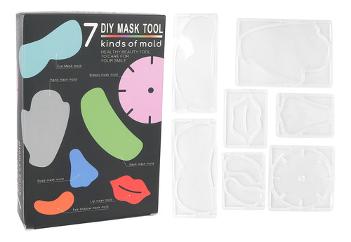 Moldes Para Parches Para Mascarillas Faciales, Reutilizables