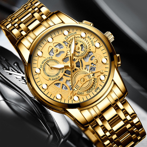 Relojes Para Hombre Relojes De Pulsera Automation Lujo De Al